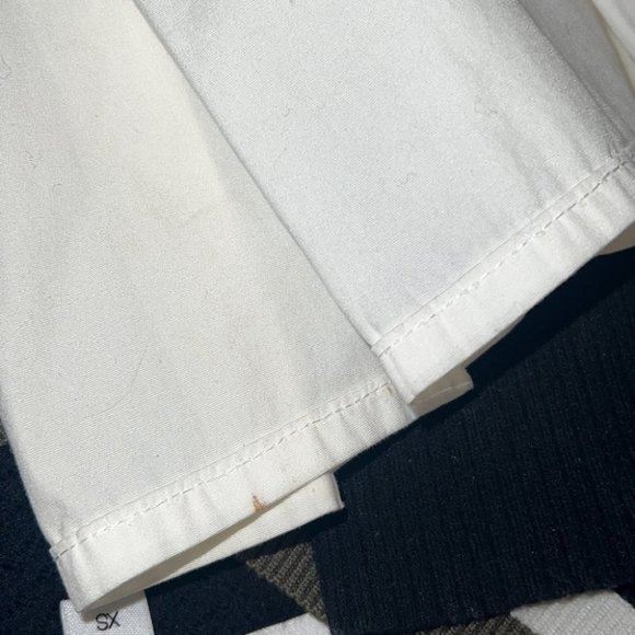 VERONICA Beard V-neck Mesh Pullover with pleated back size XS - Picture 13 of 14